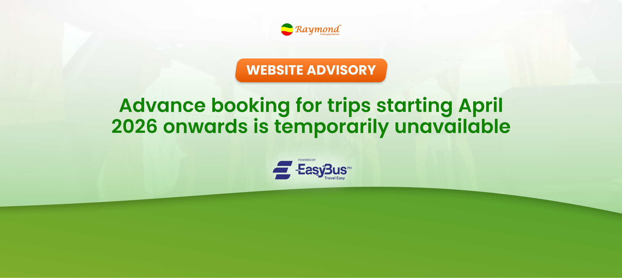 Raymond Announcement Banner