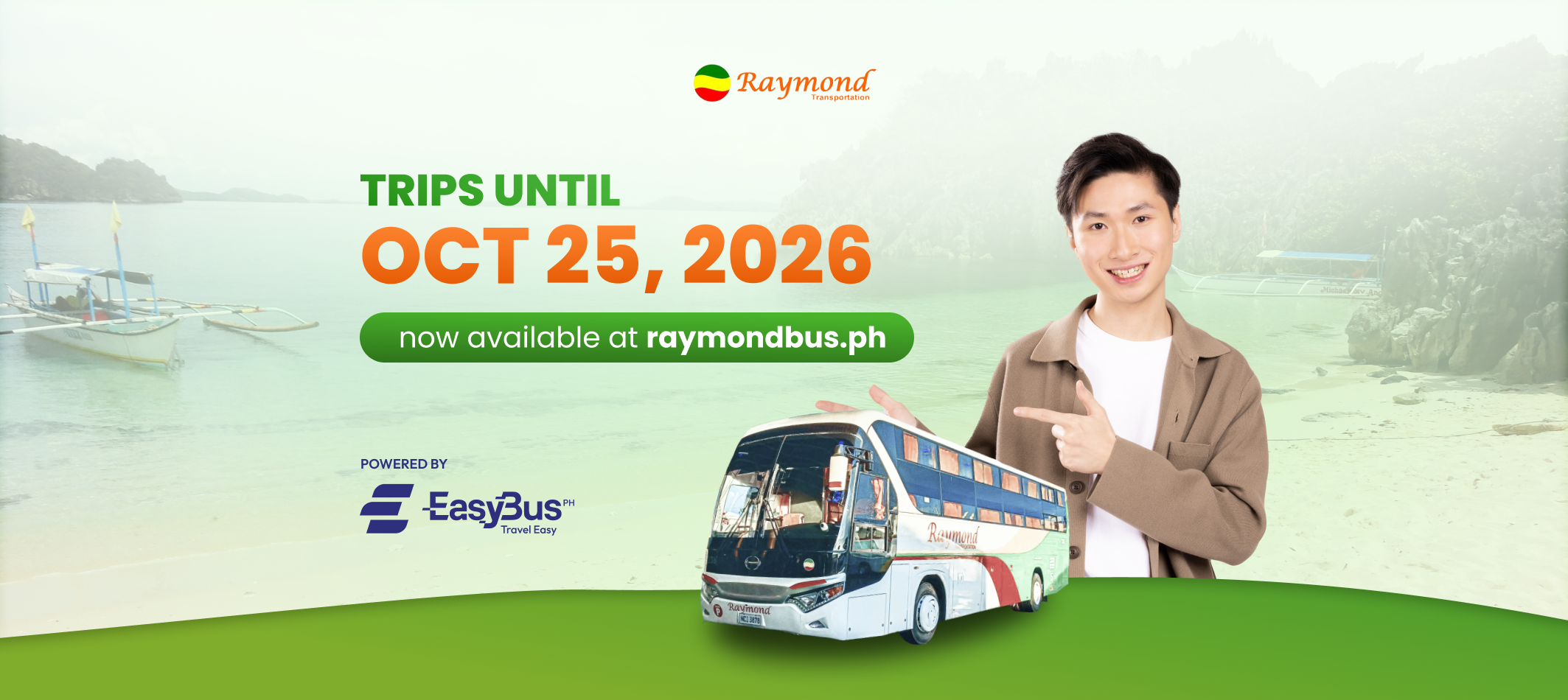 Raymond October 25 2026 Announcement Banner