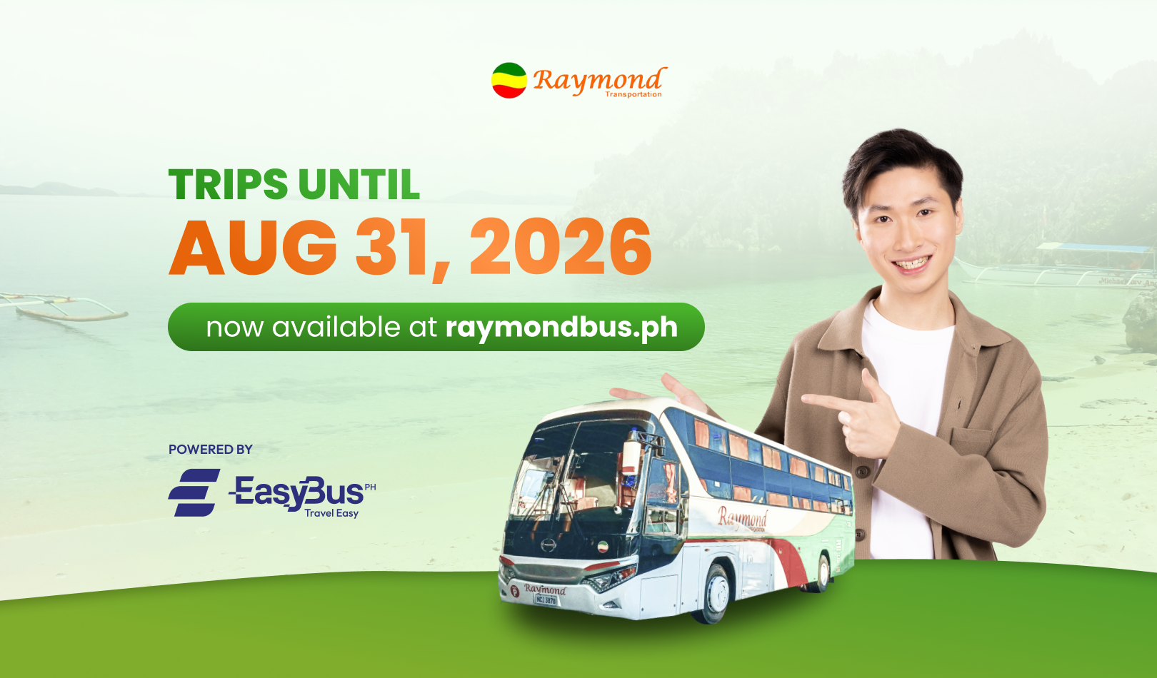 Raymond August 2026 Announcement Banner